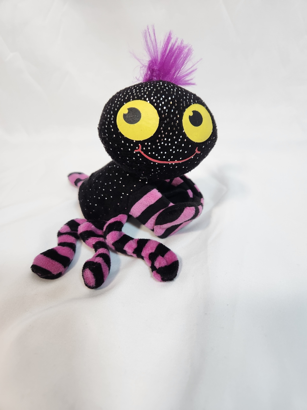 Black & Pink Plush Octopus Stuffed Animal - Brand